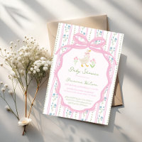 Goose nursery rhymes baby shower