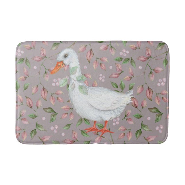 Goose On The Loose Bath Mat (Front)