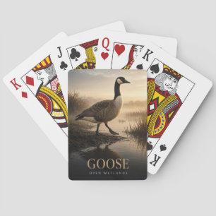 Goose Open Wetlands Wildlife ANIMAL Playing Cards