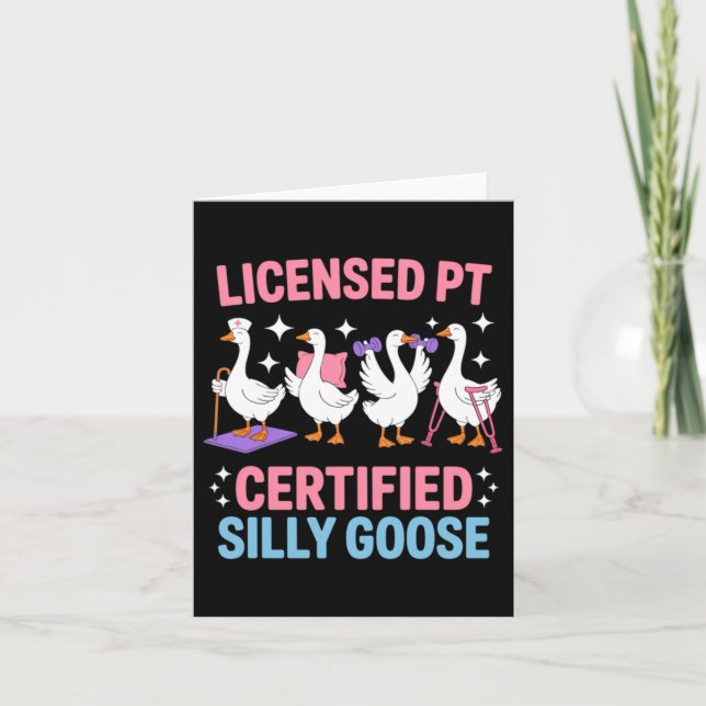 Goose Physical Therapy Squad Paediatrics Sped Card (Front)