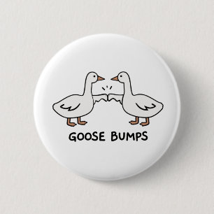 Goose pumps 6 cm round badge