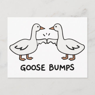 Goose pumps  announcement postcard
