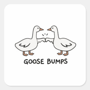 Goose pumps square sticker