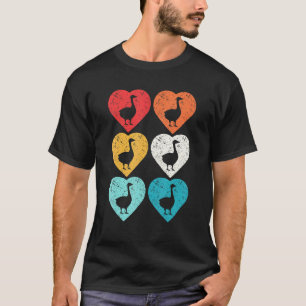 Goose Retro 80s Pop Heart T-Shirt