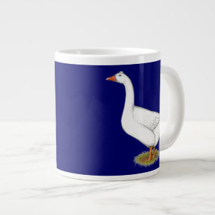 Goose Roman Tufted Large Coffee Mug
