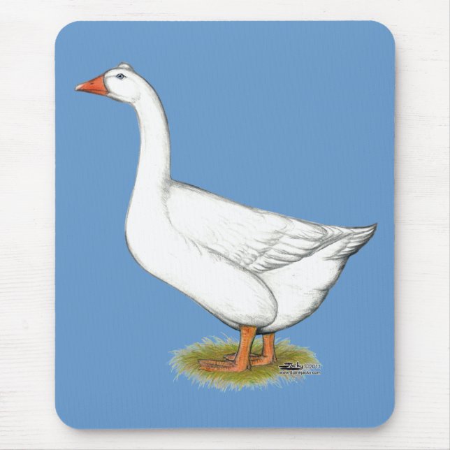 Goose Roman Tufted Mouse Mat (Front)