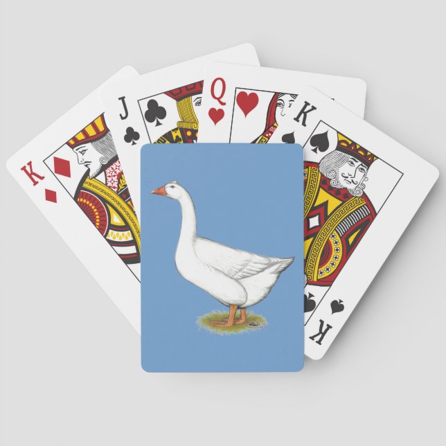Goose Roman Tufted Playing Cards (Back)