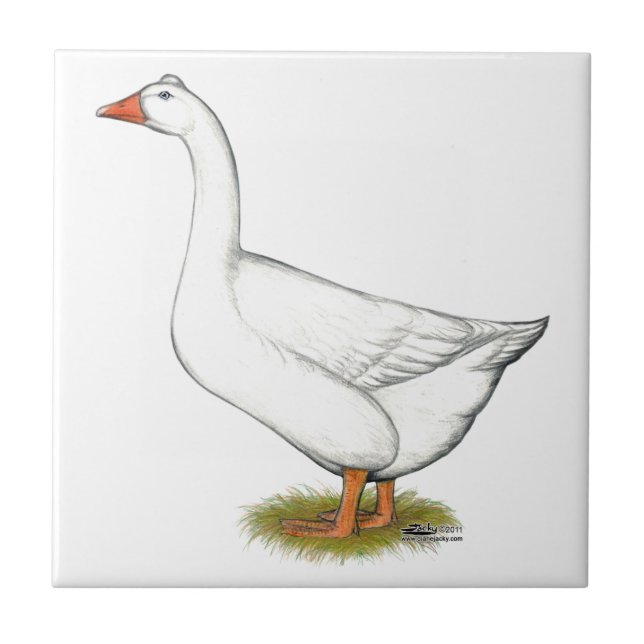 Goose Roman Tufted Tile (Front)