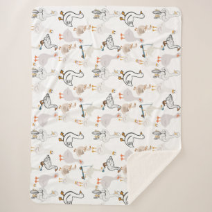 goose sherpa blanket
