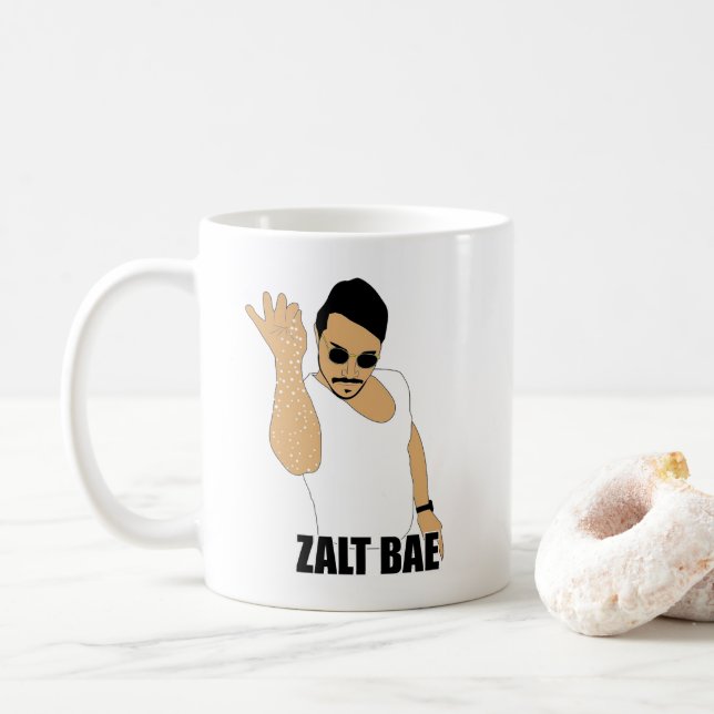 Goose the Band Zalt Bae Mug - Salt Bae meme (With Donut)