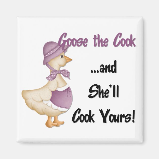 Goose the Cook Magnet (Front)