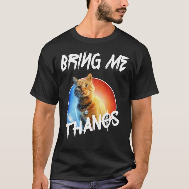 Goose-The-Flerken-Cat-Bring-Me-Thanos Essential  T-Shirt (Front)