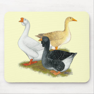 Goose Trio Mouse Mat