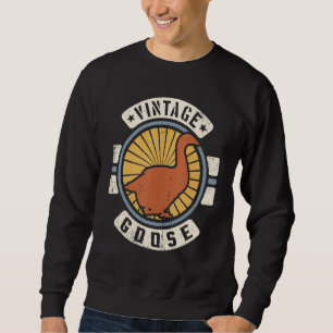 Goose Vintage Classic Retro 60s 70s Animal Sweatshirt