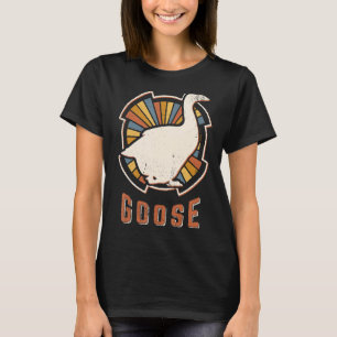 Goose Vintage Classic Retro Animal Love T-Shirt