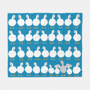 Goose Who Fleece Blanket