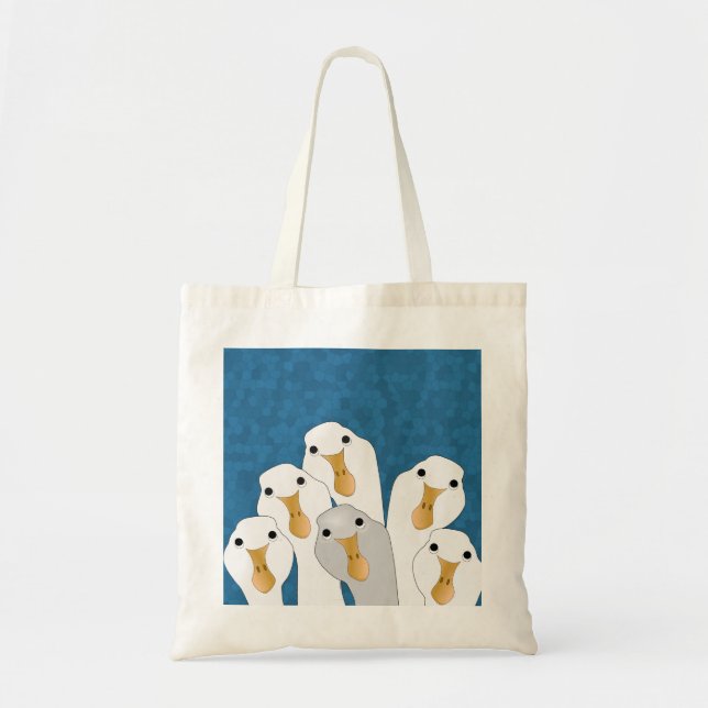 Goose Who Tote Bag (Front)