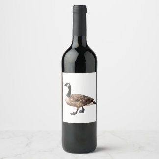 Goose Wine Label