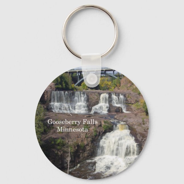 Gooseberry Falls key chain (Front)