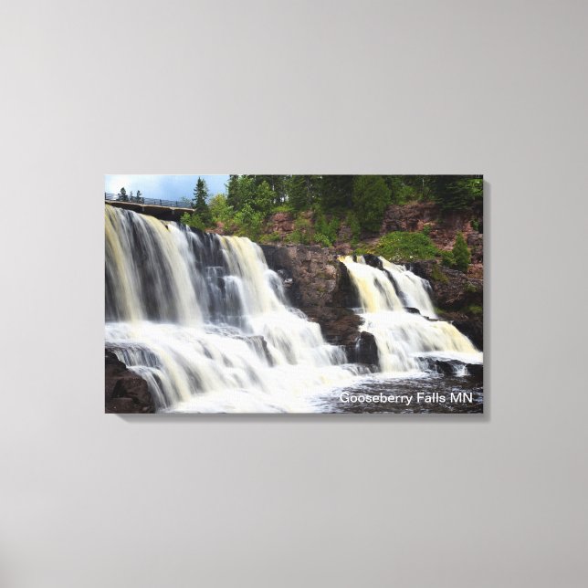 Gooseberry Falls MN Canvas Print (Front)