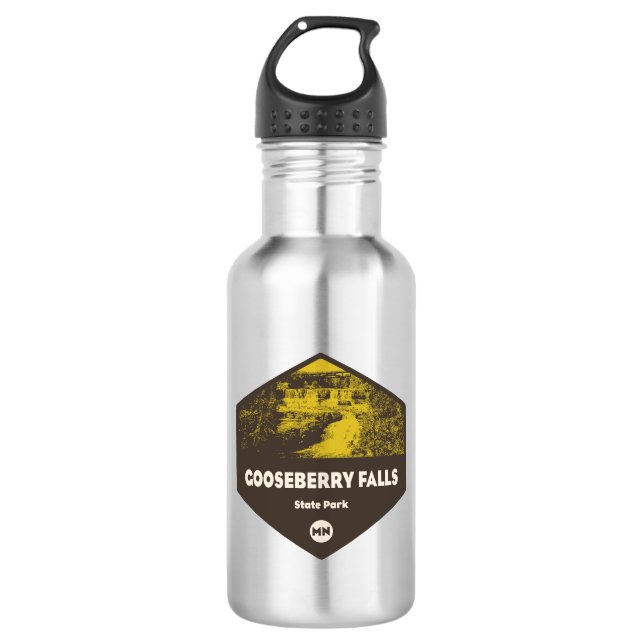 Gooseberry Falls State Park Minnesota 532 Ml Water Bottle (Front)