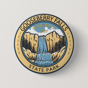 Gooseberry Falls State Park Minnesota Badge