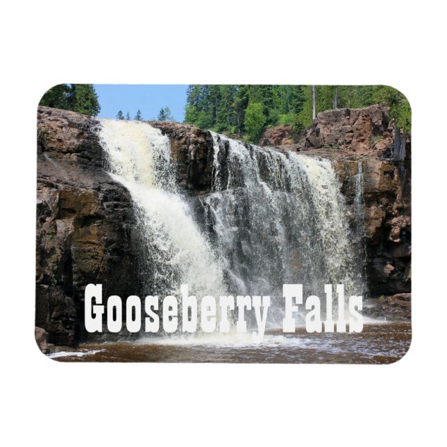 Gooseberry Falls State Park, Minnesota Magnet (Horizontal)