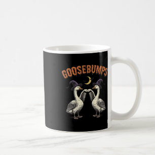 Goosebumps Funny Witch Goose Bumps Puns Halloween Coffee Mug