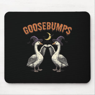 Goosebumps Funny Witch Goose Bumps Puns Halloween Mouse Mat