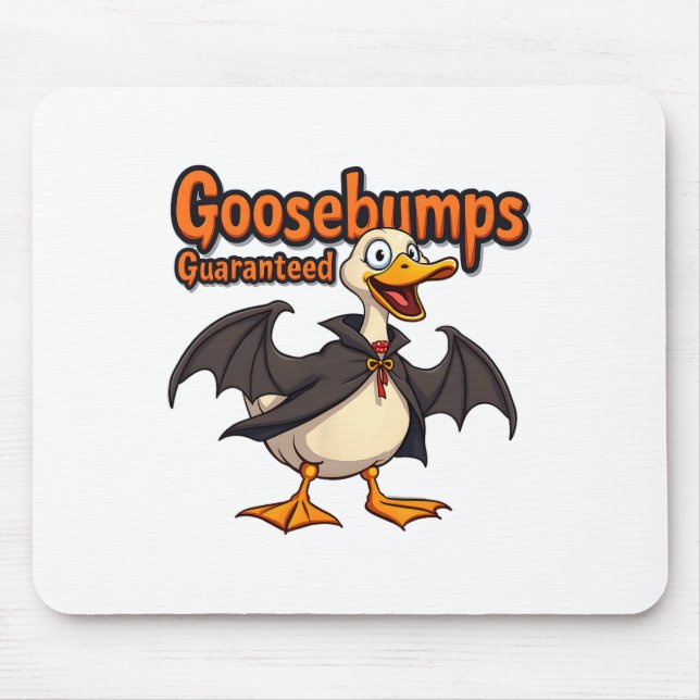 Goosebumps Guaranteed Funny Halloween  Mouse Mat (Front)