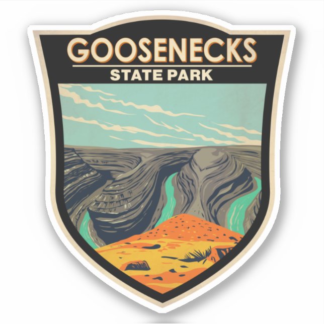 Goosenecks State Park Utah Vintage (Front)