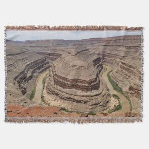 Goosenecks Throw Blanket