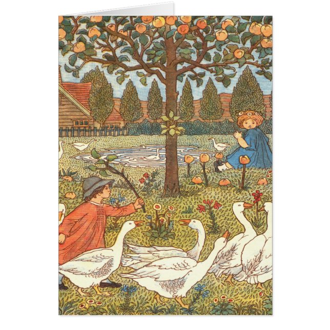 "Goosie, Goosie Gander" (Front)