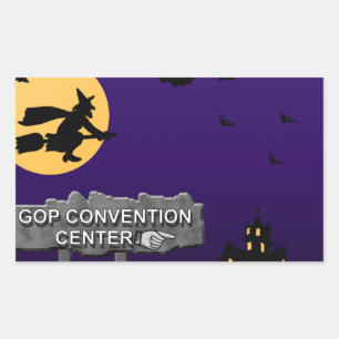GOP Convention Centre Rectangular Sticker