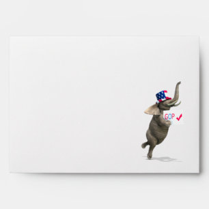 GOP Elephant Envelope