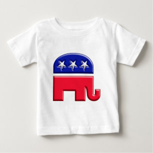 GOP Elephant Logo Baby T-Shirt