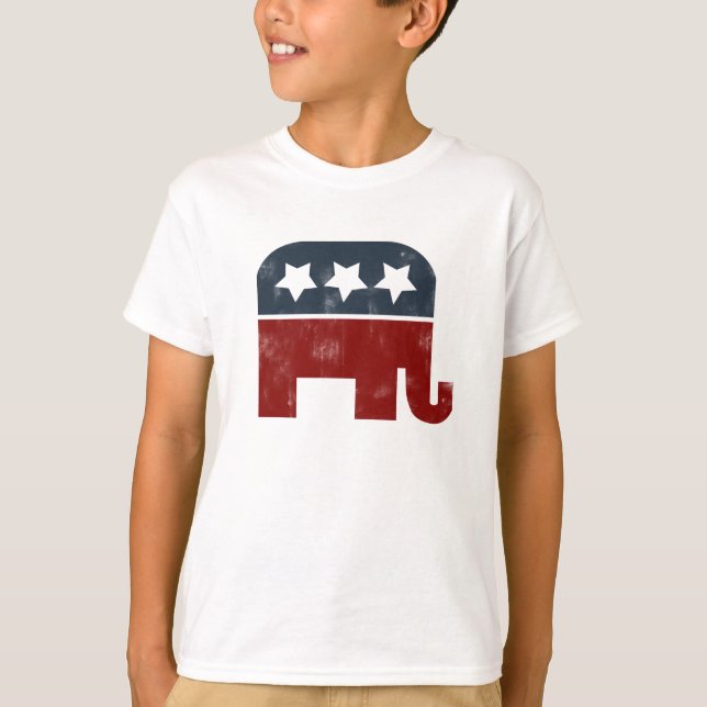 GOP elephant logo T-Shirt (Front)