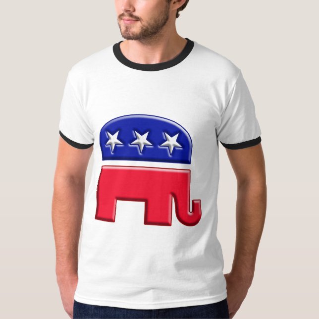 GOP Elephant Logo T-Shirt (Front)