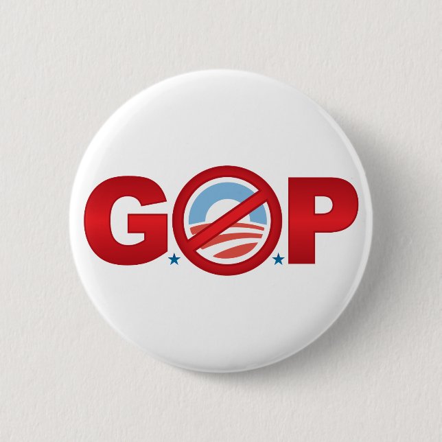 GOP - Nobama Button (Front)