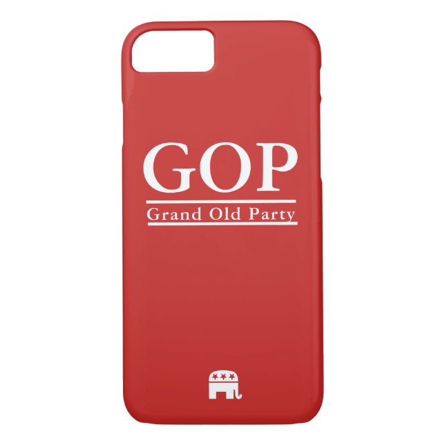 GOP Republican Phone Case (Back)