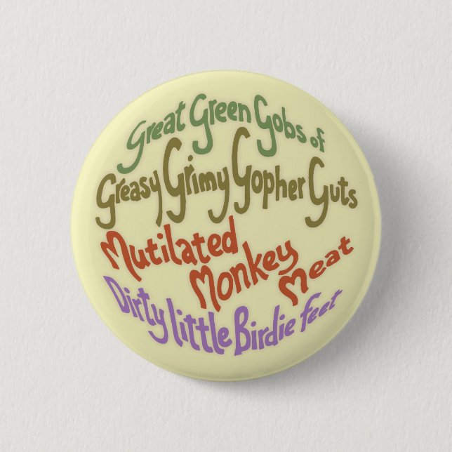 Gopher Guts 6 Cm Round Badge (Front)