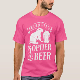 Gopher Hunting Funny Traps Killer T-Shirt