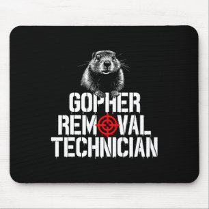 Gopher Hunting Trip Gopher Hunter Supplies Gopher Mouse Mat