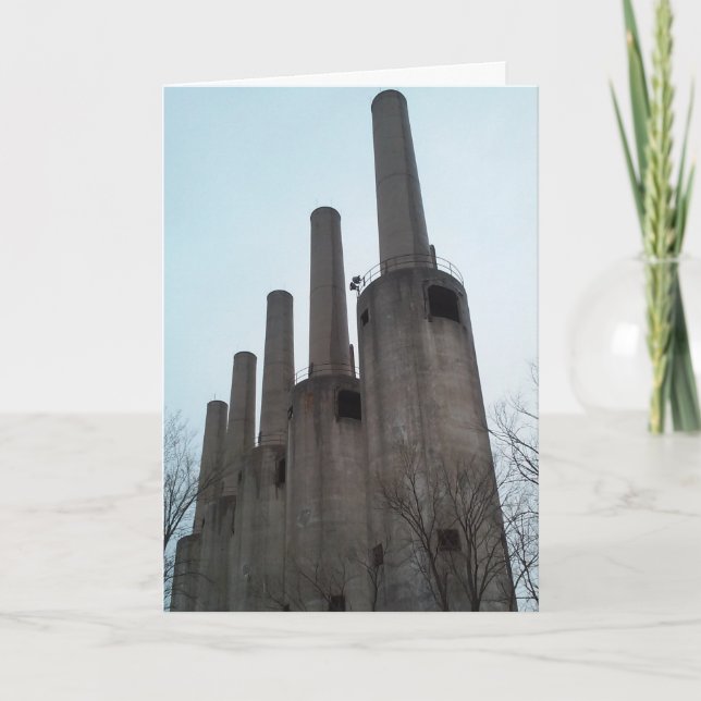 Gopher Munitions Plant Missil Silos Birthday Card (Front)