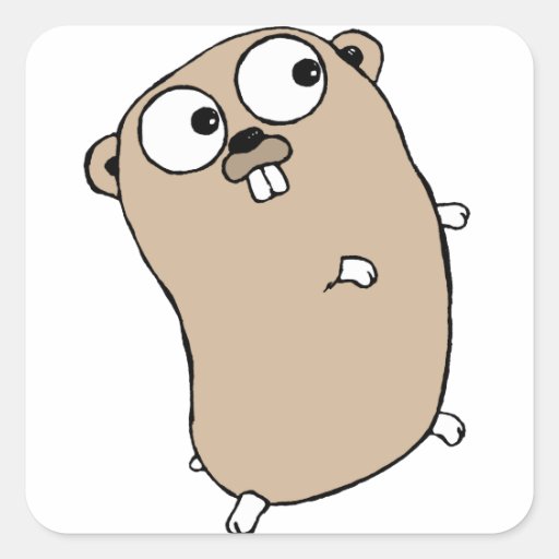 Image of gopher sticker