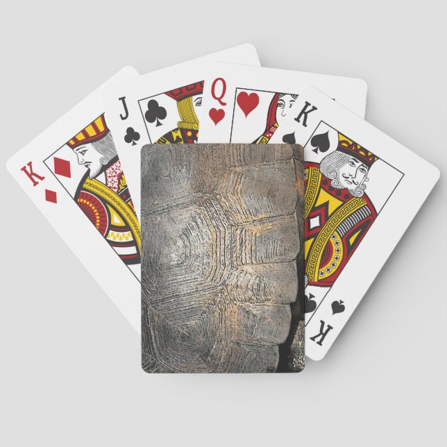 Gopher Tortoise Shell Design Playing Cards (Back)