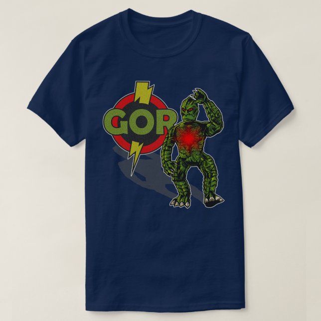 Gor King of the Terrons T-Shirt (Design Front)