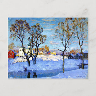 Gorbatov - Early Spring in Pskov Postcard