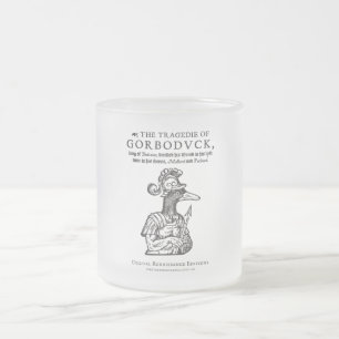 Gorboduck Frosted Glass Coffee Mug