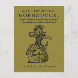 Gorboduck Postcard